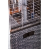 Promiennik ogrodowy gazowy Słup Ognia 11,2kW techno rattan